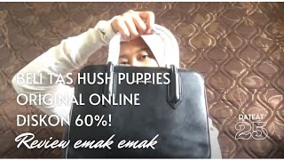 UNBOXING BELANJA HUSH PUPPIES ORIGINAL SETENGAH HARGA?!!