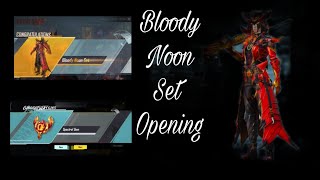 Bloody Noon Set Opening | Battleground Mobile India