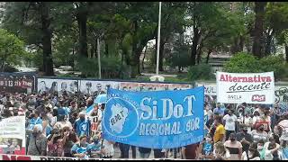 Paro masivo y movilización docente en Tucumán, 02/03/2021