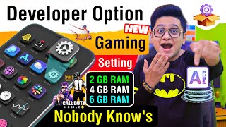 Best Developer Option Setting For Gaming | Increase Gaming Performance | CPU Optimization for Gaming