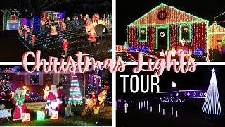 CHRISTMAS LIGHT TOUR | VLOGMAS DAY 16