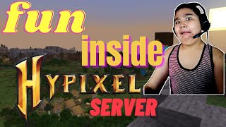 MINECRAFT LIVE STREAM - ANYTHING UNDER THE ROOF HYPIXEL SERVER | CHUMMY SETH