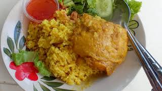 ข้าวหมกไก่ (Thai-Style Chicken Biryani or "Khao Mok Kai" in Thai Language) #biryani #thaifood