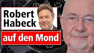 Robert Habeck zum Mond / Horoskop zeigt: er will einfach nur weg!