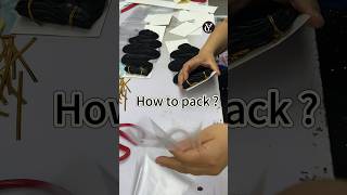 How to packing ?? #hairextensions #hairexpert #behindthechair #balayage #hairgoals #hairextension