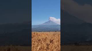 vista del volcan popocaltepec  morelos #volcan #popocatépetl #volcánpopocatepetlenvivo #dongoyo