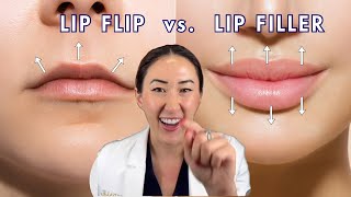 What is the Difference Between Lip Filler and a Lip Flip?