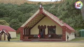 A shot of a traditional Māori house, New Zealand