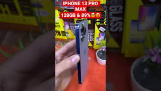 IPHONE 13 PRO MAX128GB & 89%😎😍 #status #subscribe #shorts