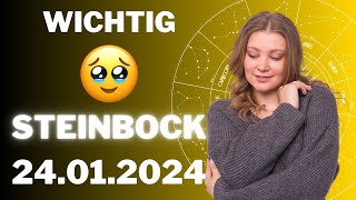 STEINBOCK ♑️🤫 JEMAND vermisst dich sehr 😨 Horoskop - 24.Januar 2024 #steinbock #tarot