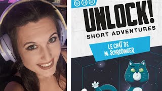 🔎  [J2S Enquête]  UNLOCK : Short Adventures | Le chat de M. Schrödinger (lvl 2)