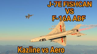 J-7E VS F-16A DOGFIGHT | [Warthunder] | (with comms)