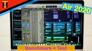 MacBook Air 2020 Logic Pro X Benchmark + Demo Test