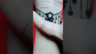 Beautiful reverse tattoo mehndi।। amazing tattoo mehndi।। tattoo mehndi