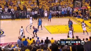 Kevin Durant Block Stephen Curry |  Thunder vs Warriors |  Game 1 | NBA Play-offs