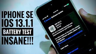 iPhone SE iOS 13.1.1 Battery Test