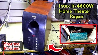 Intex It-4800W Home Theater repair | शोर्टिंग कैसे ठीक करे | How to repair home theater