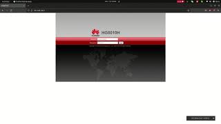 How to upload huawei HG-8010H Epon onu firmware