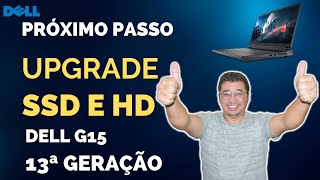 Upgrade do novo DELL G15 5530 RTX 3050  6GB