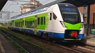 IL NUOVO TRENO COLLEONI IN SERVIZIO SULLA PAVIA - MORTARA!