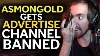 Asmongold Gets Advertise's Twitch Channel Banned! - WoW Classic Drama