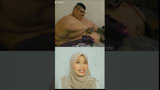 Heboh Pria tergendut di dunia! Pakai popok terus! #trendingshorts #viral #viralvideo #viralshorts