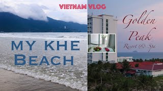 DANANG to NHA TRANG by VIETJET Air || My Khe Beach | Golden Peak Resort & Spa | Day 6 | Vietnam Vlog