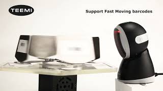 TEEMI TMSL-70 scans fast moving barcodes