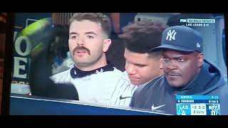 New York Yankees up-close - Alex Verdugo hits a two-run home run, October 28, 2024