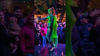 Global dance at Vancouver's Lumiere Festival! #DanceAroundTheWorld #CulturalCelebration #GlobalVibes