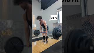 Deadlift PR 315LBS