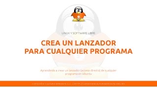 Crea un acceso directo (lanzador) de cualquier programa en Ubuntu