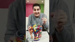 Spilled Gum Balls Prank On Brother 😂 #shorts#funny