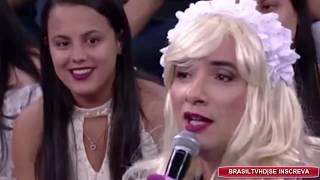 Marco Luque como Mary Help Brinca com Luan Santana e Pabllo Vittar   Altas Horas