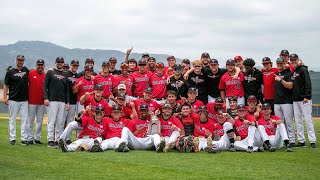 Super Regional Champions! Assistant Coach Oscar Garcia & O'Kelly McWilliams IV