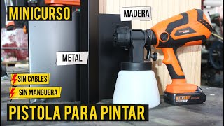 Pistola para pintar a batería | Minicurso | CUSTOMS