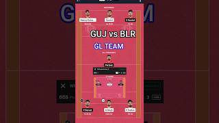 BLR vs GUJ GL Team 🔥 #slteam #glteam #viral #shorts #trending