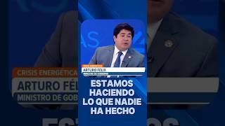 Arturo Félix Wong, ministro de Gobierno de Noboa le miente al Ecuador sobre los apagones