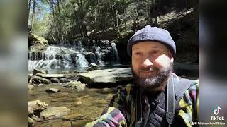 Quick view of rockland falls, freedom falls HIDDEN gem waterfall in Pennsylvania