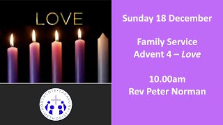 Sunday 18th December 10am. Church Online. Northcote Takapuna Methodist Parish.