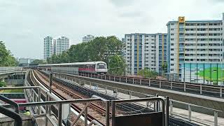 Saturday BSD PM Fresh -- SMRT KNS C751B 321/322 arriving Ang Mo Kio Platform A