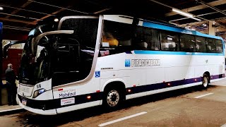 De São Paulo para Peruíbe no Busscar Vissta Buss 360 da Piracicabana