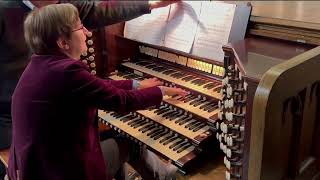 Variations on Ode to Joy by Angela Kraft Cross (2020) played on the EM Skinner at Trinity Church SF