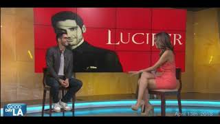 Tom Ellis on GoodDayLA - April 16th, 2018 - Lucifer 3x20 Sneak Peek