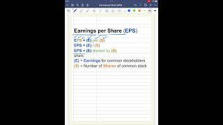 Earnings per Share (EPS) 101