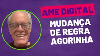 Mudança de regras AME DIGITAL - SUPER CAÇADOR - CASHBACK