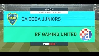 PES 2018 Maradona Challenge Match 1 - BFG United vs Boca Juniors