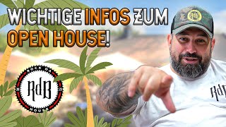 🏍 WICHTIGE INFOS zum OPEN HOUSE SOMMER 2023! 🌴🔥 & WAS noch ANSTEHT! 🤟💪 | Rock da Bike