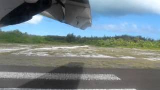 Air Tahiti Taxi & Takeoff from Bora Bora (ATR72)