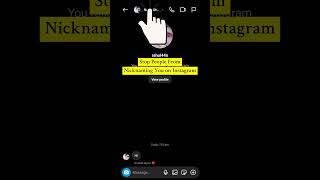 Stop People from Nicknaming You on Instagram #howto #instagram